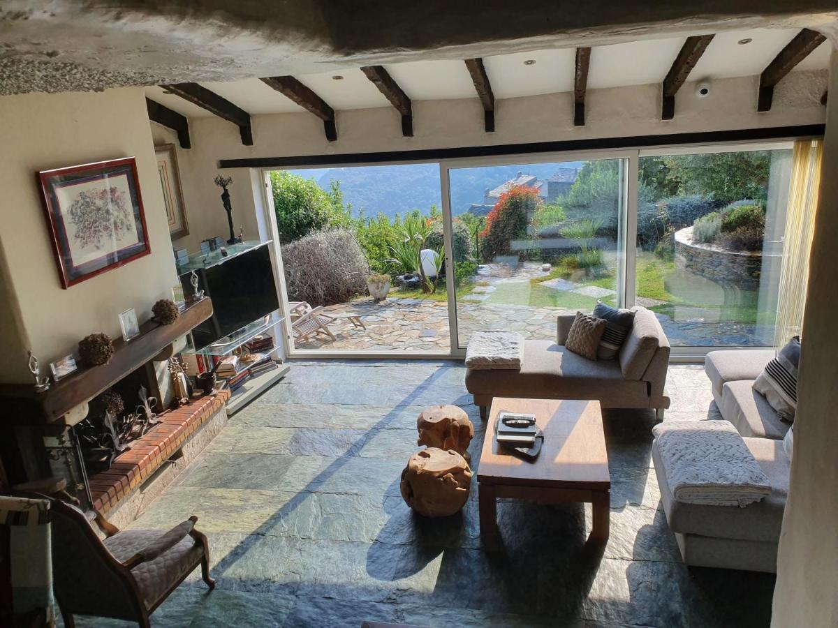 Maison De Charme Avec Piscine Et Vue Exceptionnelle Scolca ภายนอก รูปภาพ