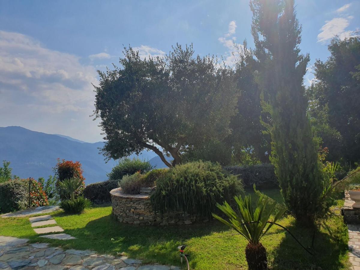Maison De Charme Avec Piscine Et Vue Exceptionnelle Scolca ภายนอก รูปภาพ