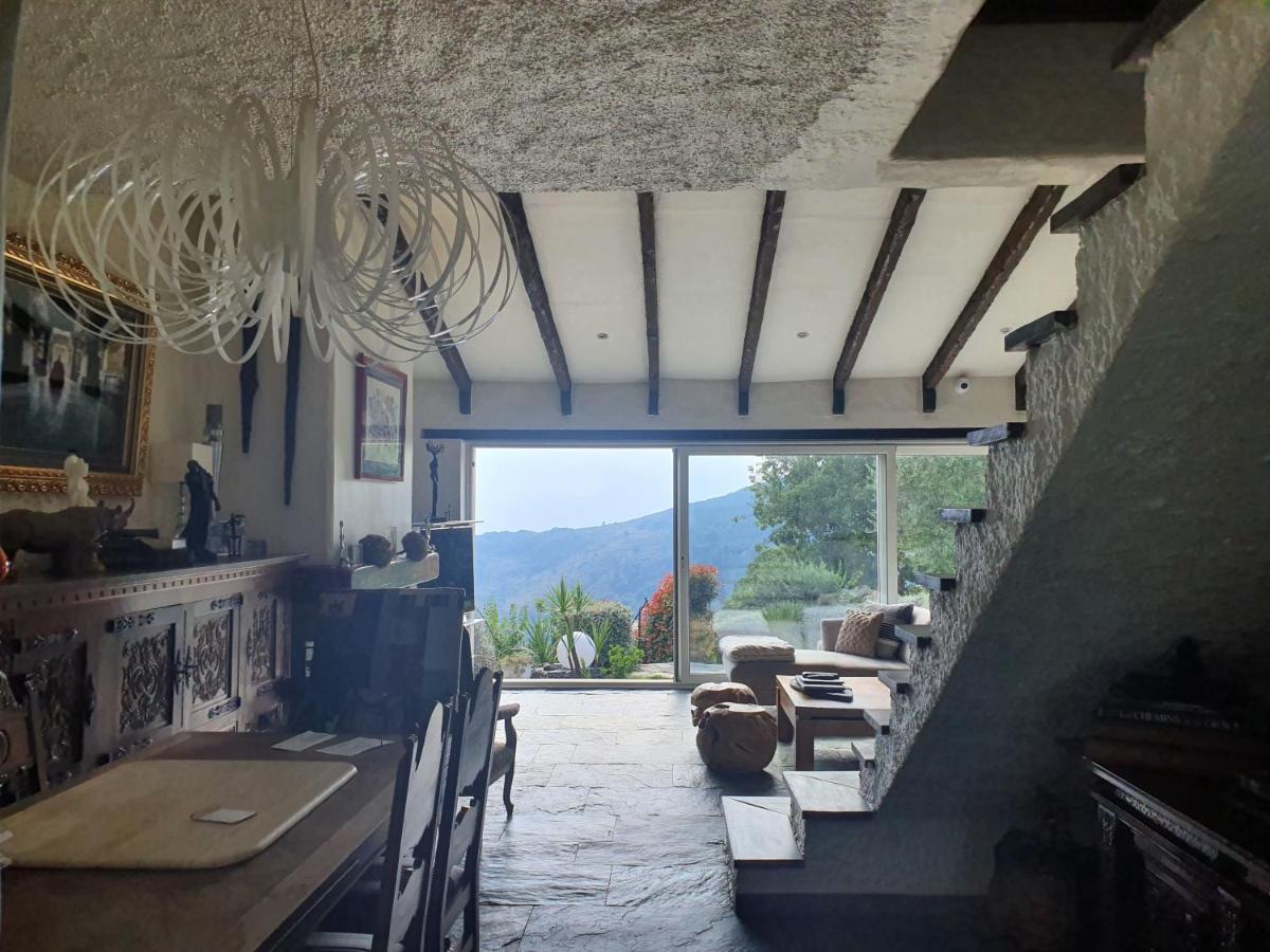 Maison De Charme Avec Piscine Et Vue Exceptionnelle Scolca ภายนอก รูปภาพ
