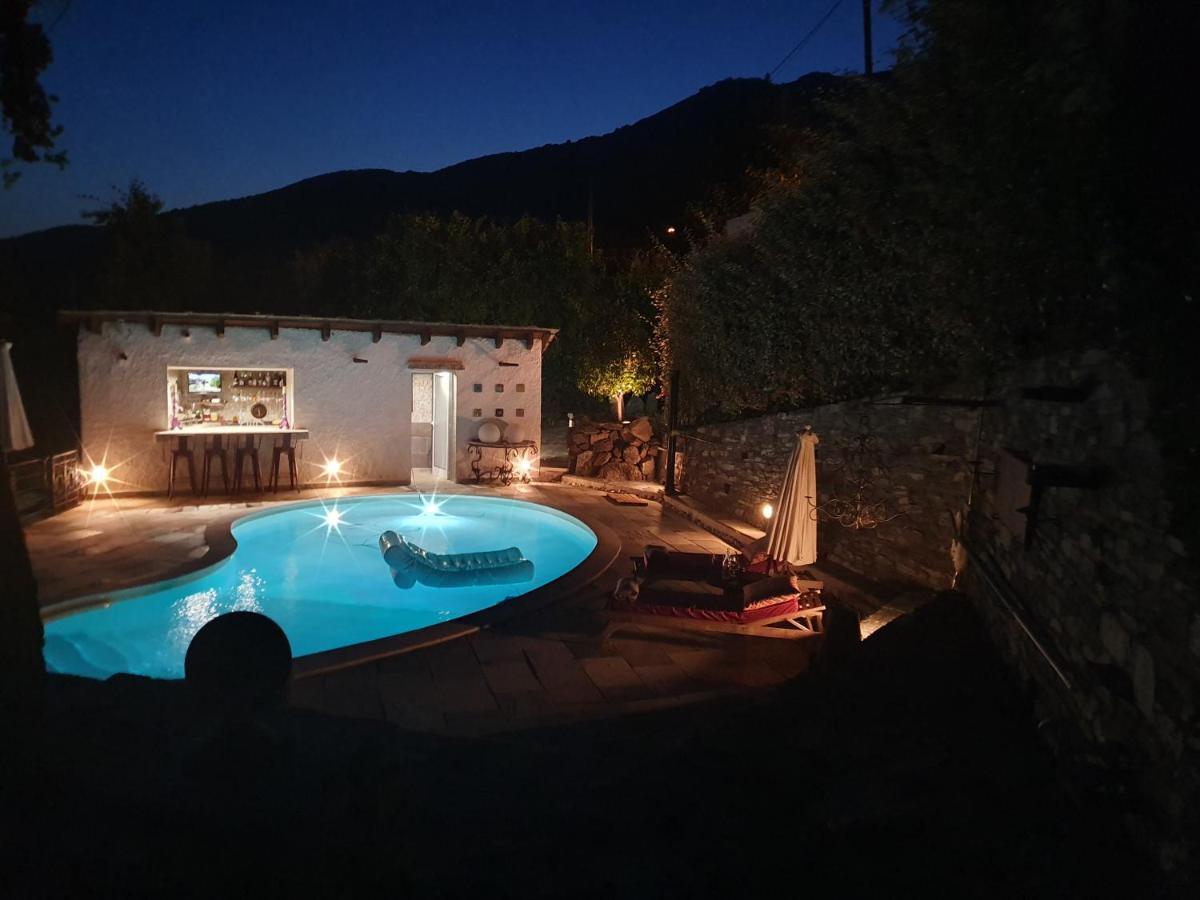 Maison De Charme Avec Piscine Et Vue Exceptionnelle Scolca ภายนอก รูปภาพ