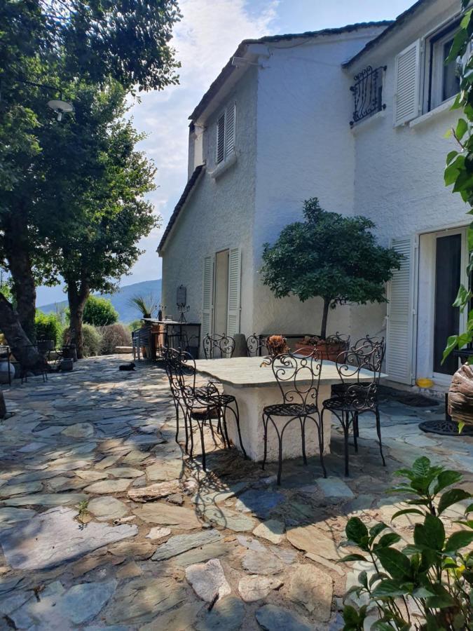 Maison De Charme Avec Piscine Et Vue Exceptionnelle Scolca ภายนอก รูปภาพ