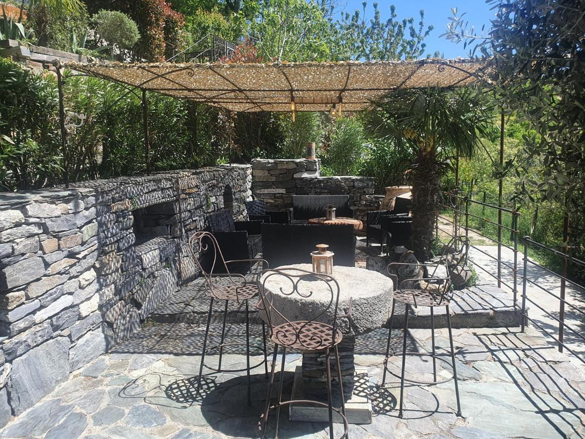 Maison De Charme Avec Piscine Et Vue Exceptionnelle Scolca ภายนอก รูปภาพ